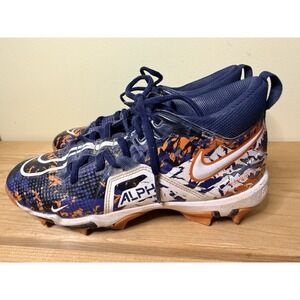 Nike Kids' Alpha Menace 3 Shark Football Cleats Denver broncos FN0280 Size 5Y